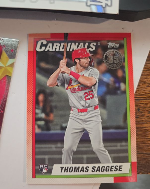 2025 Topps Series 2 #90B2-30 Thomas Saggese — front