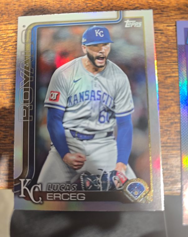 2025 Topps Series 2 #377 Lucas Erceg — front