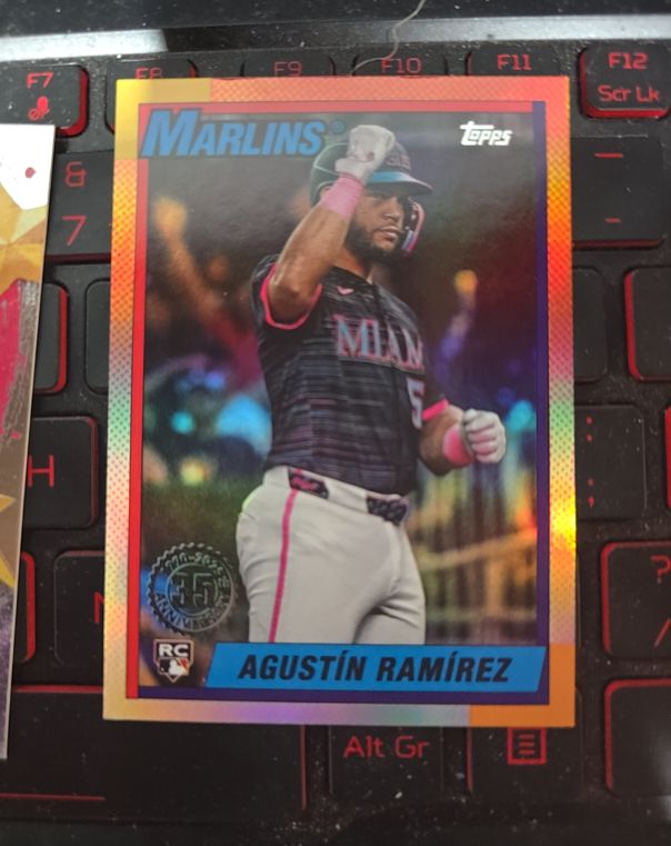 2025 Topps Update #U90-37 Agustin Ramirez — front