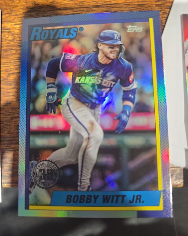 2025 Topps Update #U90-31 Bobby Witt Jr. — front