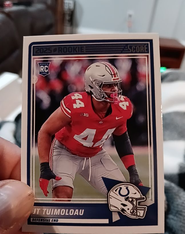 2025 Panini Score #84 JT Tuimoloau — front