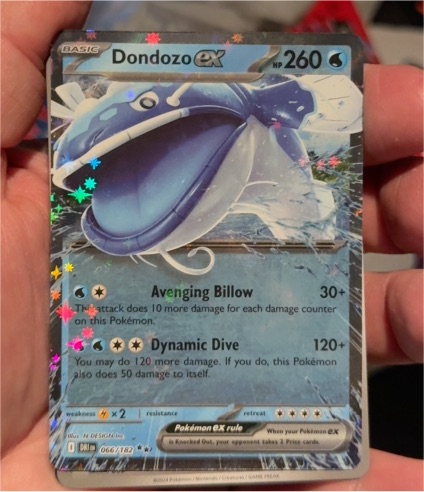 2023 Pokémon #066 Dondozo ex — front