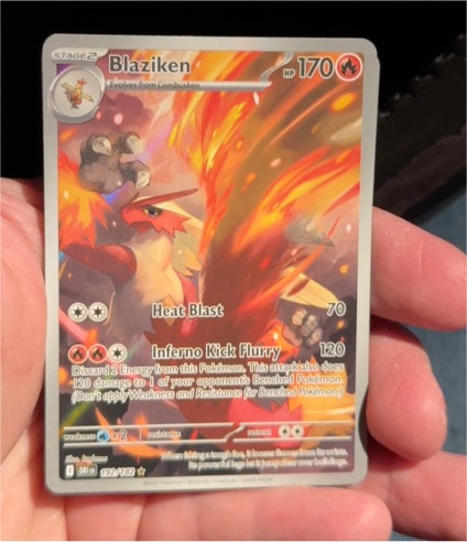 2025 Pokémon SV10: Destined Rivals #192 Blaziken — front