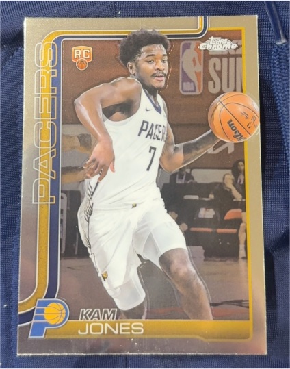 2025-26 Topps Chrome #289 Kam Jones — front