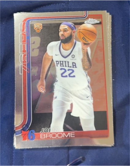2025-26 Topps Chrome #285 Johni Broome — front