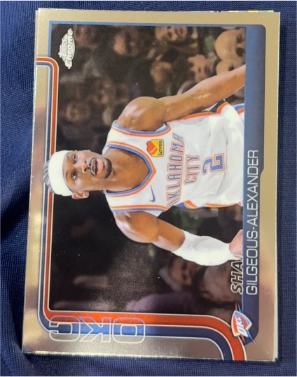 2025-26 Topps Chrome #141 Shai Gilgeous-Alexander — front