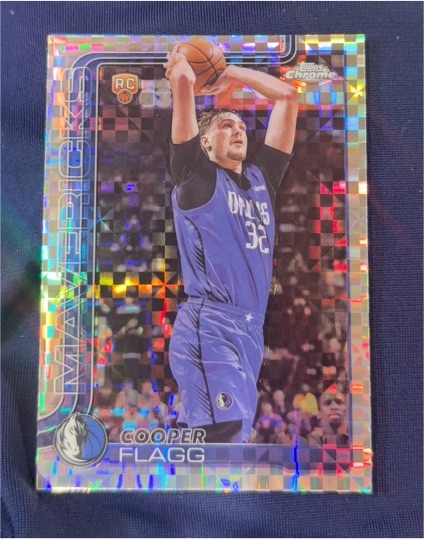 2025-26 Topps Chrome #251 Cooper Flagg — front