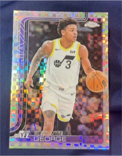 2025-26 Topps Chrome #235 Keyonte George — front