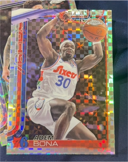 2025-26 Topps Chrome #183 Adem Bona — front