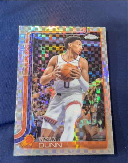2025-26 Topps Chrome #178 Ryan Dunn — front