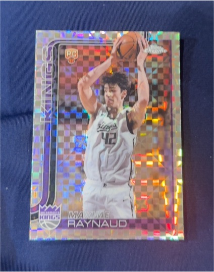 2025-26 Topps Chrome #293 Maxime Raynaud — front