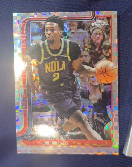 2025-26 Topps Chrome #120 Herbert Jones — front