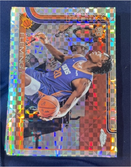 2025 Topps Chrome #PHX Rashier Fleming — front