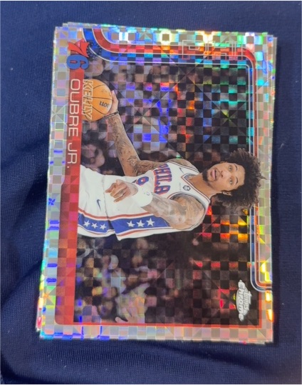 2025-26 Topps Chrome #114 Kelly Oubre Jr. — front