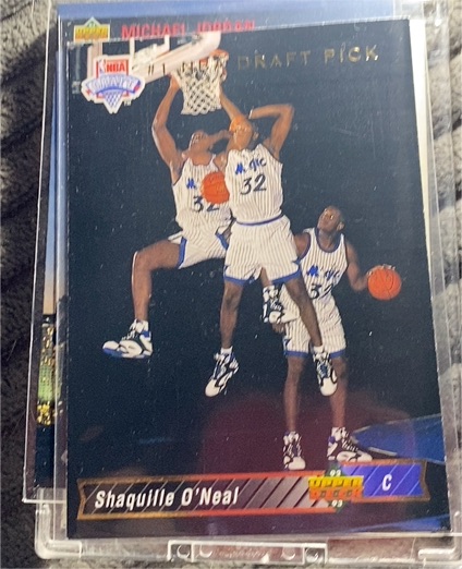 1992-93 Upper Deck #1B Shaquille O'Neal — front