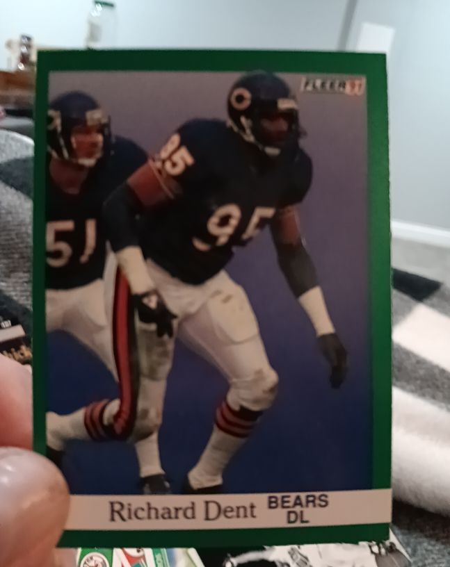 1991 Fleer #218 Richard Dent — front