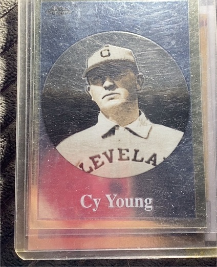 2001 Topps Chrome Before There Was Topps #BT3 Cy Young — front