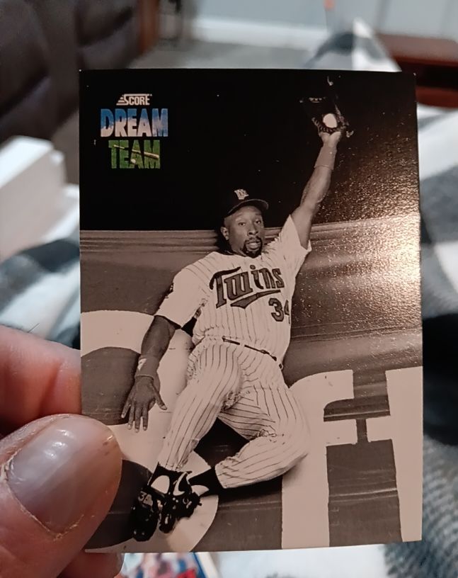 1992 Score #886 Kirby Puckett Dream Team Minnesota Twins — front