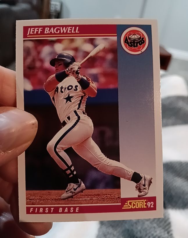 1992 Score #576 Jeff Bagwell — front