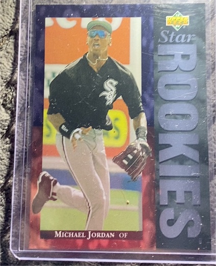 1994 Upper Deck Star Rookies #19 Michael Jordan — front