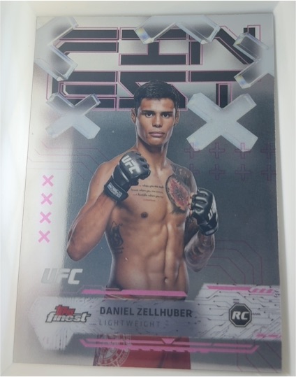 2025 Topps Finest UFC #56 Daniel Zellhuber — front