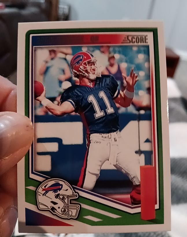 2025 Panini Score #37 Drew Bledsoe — front