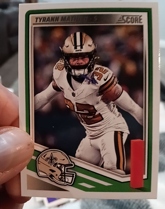 2025 Panini Score #96 Tyrann Mathieu — front