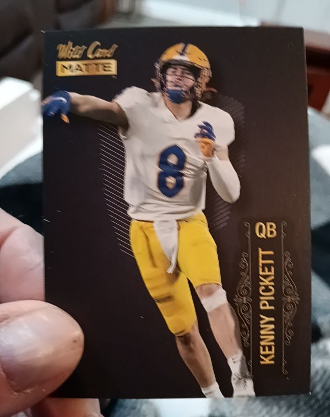 2022 Wild Card Matte #MB-72 Kenny Pickett — front