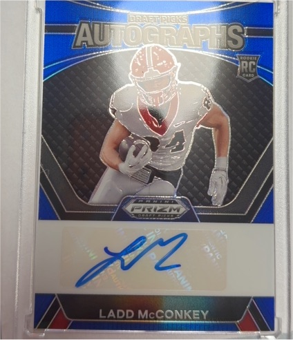 2024 Panini Prizm Draft Picks #DPA-LMY Ladd McConkey — front