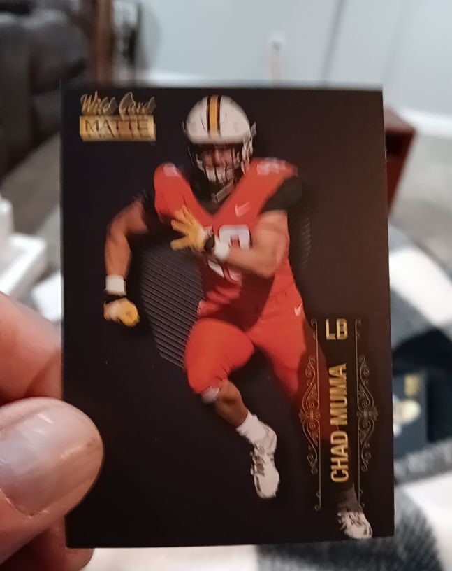 2022 Wild Card Matte #MB-6 Chad Muma — front