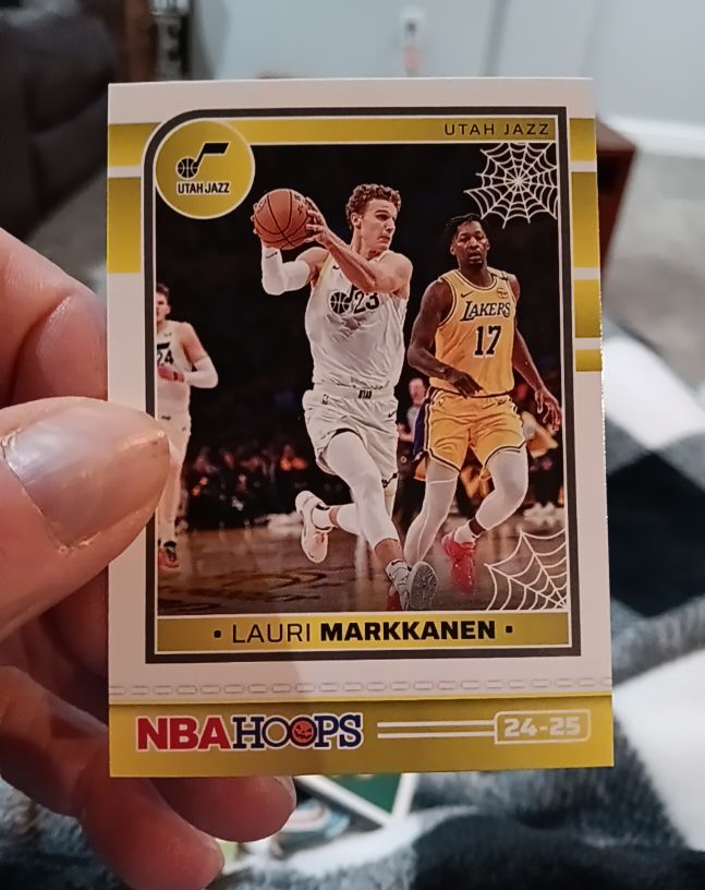2024-25 Panini Haunted Hoops #24-25 Lauri Markkanen — front