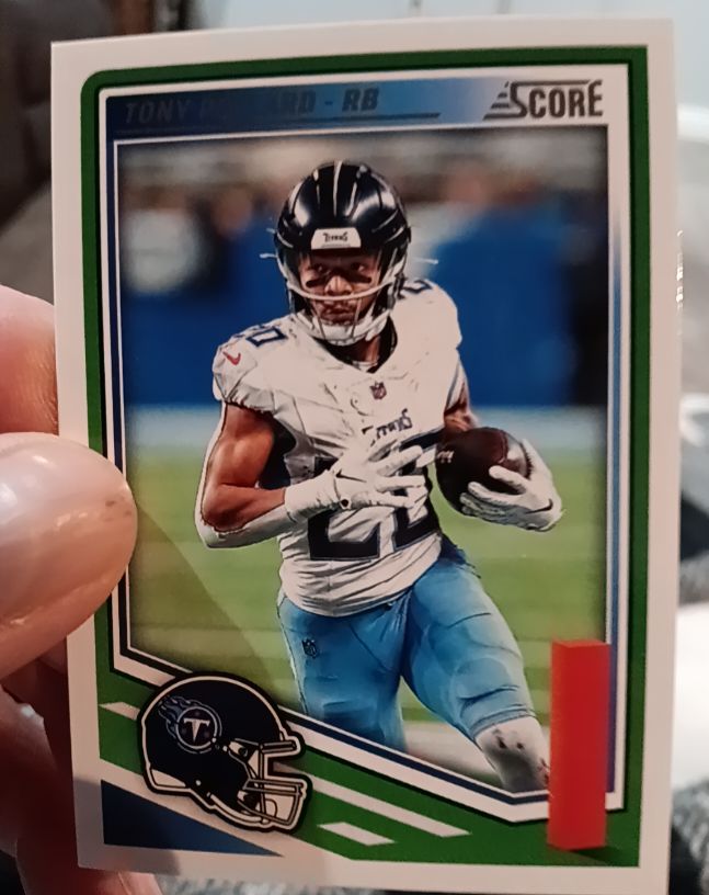 2025 Panini Score #212 Tony Pollard — front