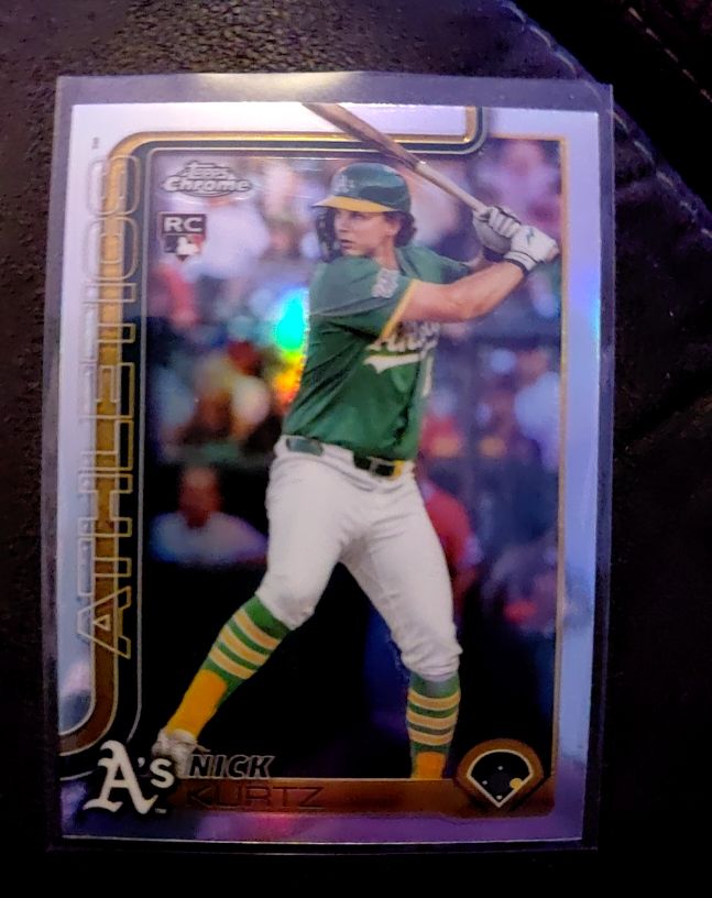2025 Topps Chrome Update Series #USC178 Nick Kurtz — front