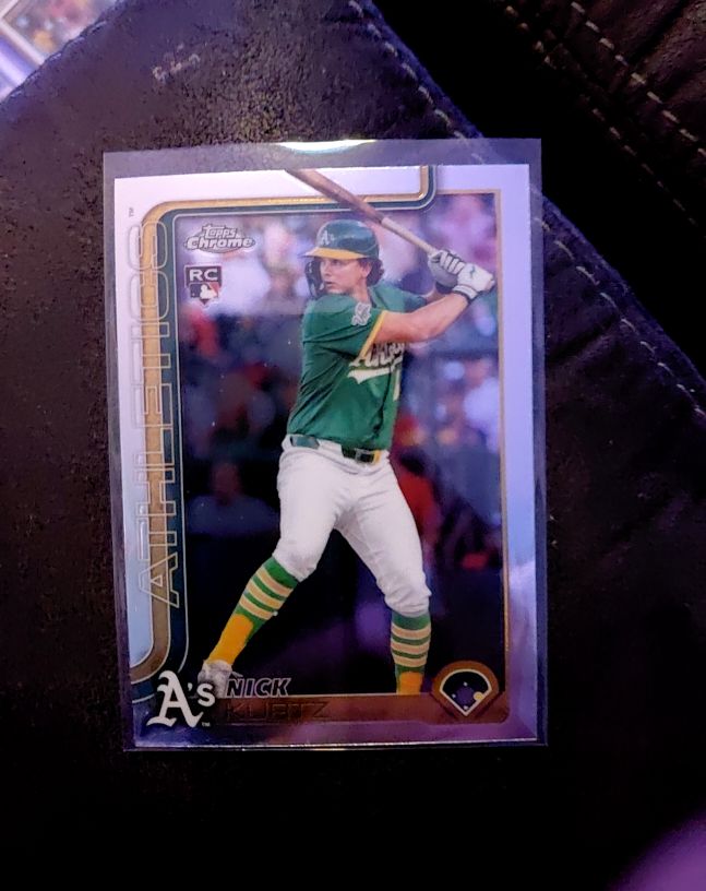 2025 Topps Chrome Update #USC178 Nick Kurtz — front