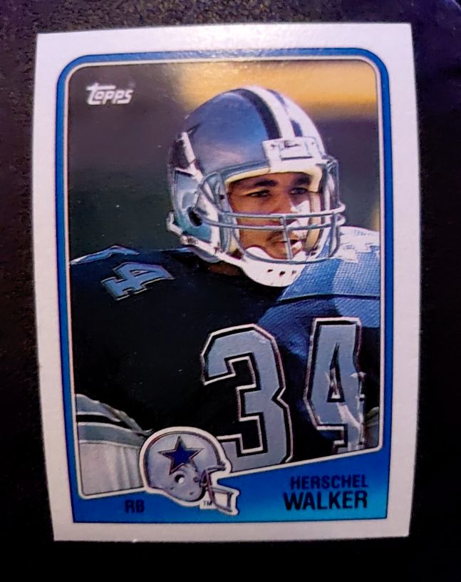 1988 Topps #261 Herschel Walker — front