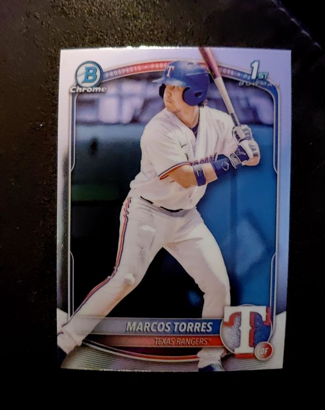 2025 Bowman Chrome #BCP-94 Marcos Torres — front
