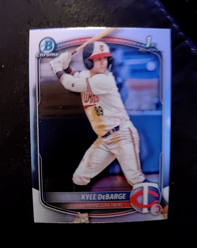 2025 Bowman Chrome #BCP-139 Kyle DeBarge — front