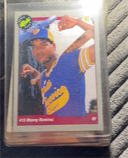 1991 Classic Draft Picks #10 Manny Ramirez — front