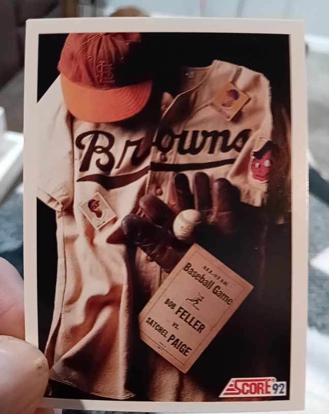 1992 Score #882 Satchel Paige — front