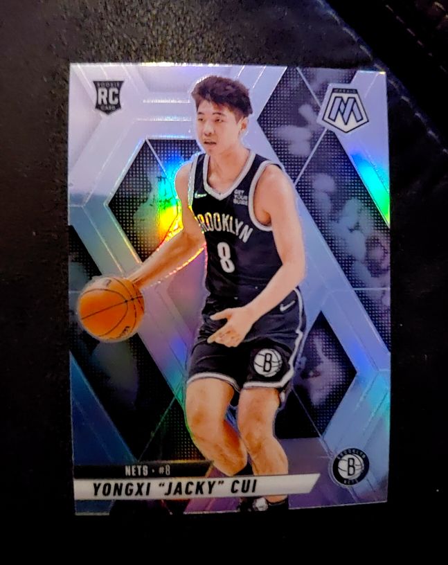 2024-25 Panini Mosaic #212 Yongxi "Jacky" Cui — front