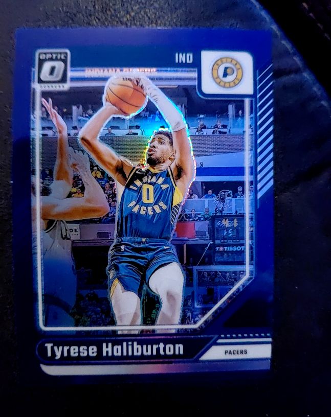 2024-25 Donruss Optic #215 Tyrese Haliburton — front