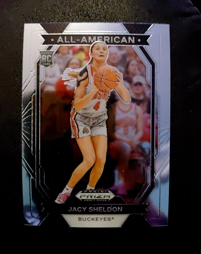2024 Panini Prizm Draft Picks #16 Jacy Sheldon All-American — front