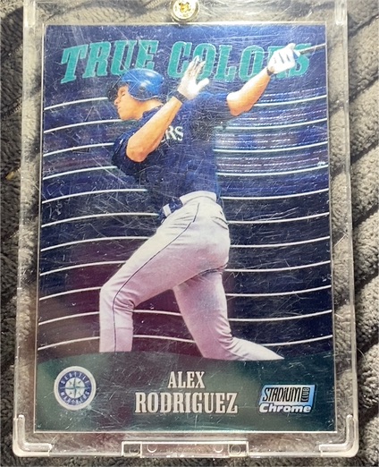 2000 Topps Stadium Club Chrome True Colors #TC3 Alex Rodriguez — front