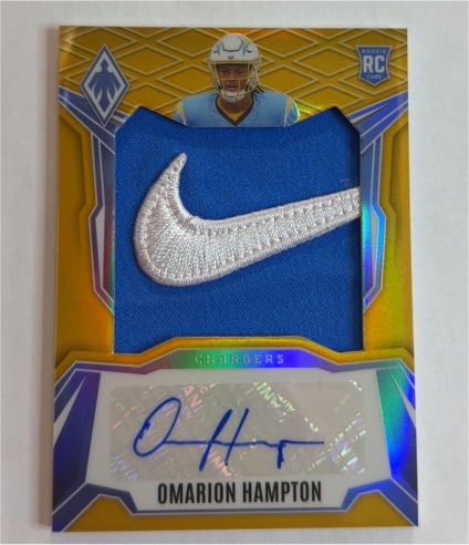 2025 Panini Phoenix #RPS-OHA Omarion Hampton — front