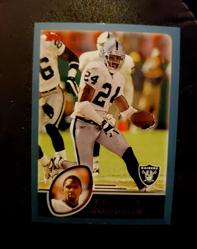2003 Topps #184 Charles Woodson — front