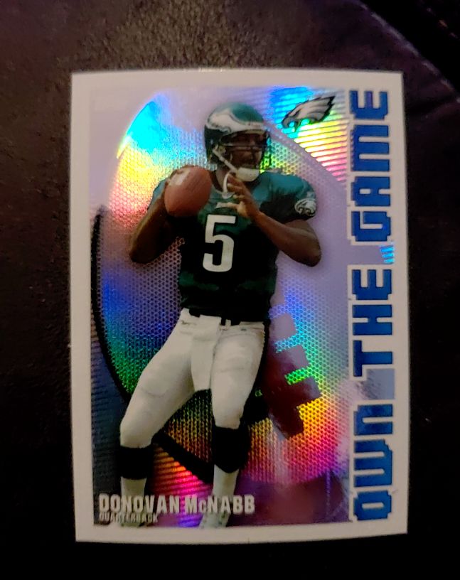 2003 Topps Own the Game #OTG9 Donovan McNabb — front