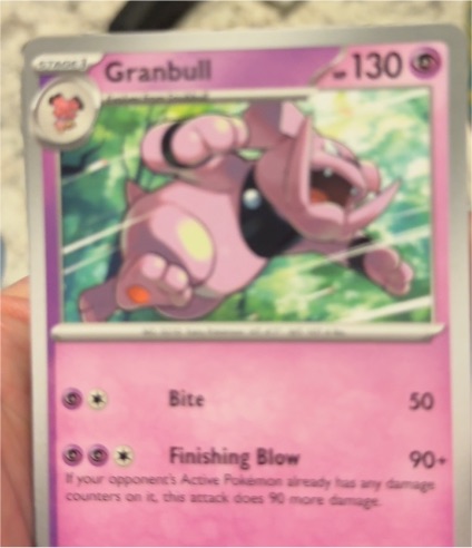 2025 Pokémon ME02: Phantasmal Flames #038 Granbull — front