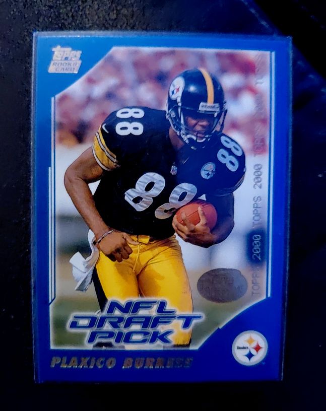 2000 Topps #386 Plaxico Burress Rookie RC — front