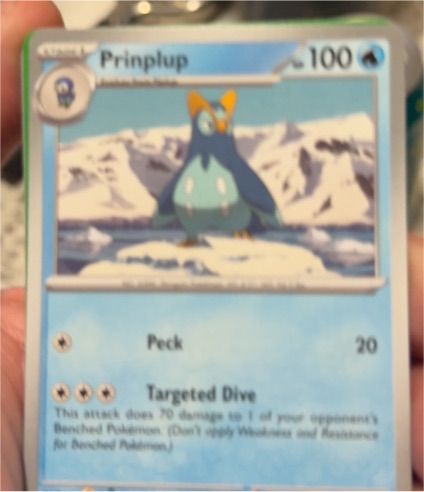 2025 Pokémon Phantasmal Flames #028 Prinplup — front