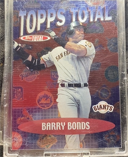 2002 Topps Total #TT5 Barry Bonds — front